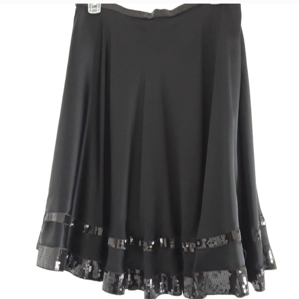 Silk/Sequin Luxery Evening Skirt,  6